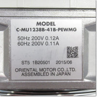 Japan (A)Unused,C-MU1238B-41B-PEWMG  制御盤ファンユニット 防塵・防滴ユニット 吐出しタイプ ,Fan / Louvers,ORIENTAL MOTOR