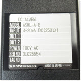 Japan (A)Unused,ASWL-AB アラームセッタ AC100V ,Signal Converter,M-SYSTEM 