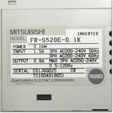 Japan (A)Unused,FR-S520E-0.1K  インバータ 三相200V 0.1kW ,MITSUBISHI,MITSUBISHI