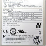 122-391 SGDV-5R5A21A サーボパック AC200V 0.75kW MECHATROLINK-Ⅲ 通信指令形 (安川電機)