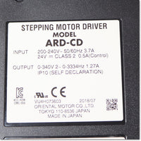 Japan (A)Unused,AR66ACD-T10-3　ハイブリッド制御システム AC電源入力 位置決め機能内蔵タイプ ,Stepping Motor,ORIENTAL MOTOR