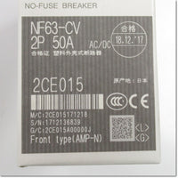 Japan (A)Unused,NF63-CV,2P 50A  ノーヒューズ遮断器 ,MCCB 2-Pole,MITSUBISHI