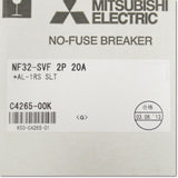 Japan (A)Unused,NF32-SVF,2P 20A AL-1RS SLT  ノーヒューズ遮断器 警報スイッチ付き ,MCCB 2-Pole,MITSUBISHI