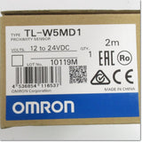 Japan (A)Unused,TL-W5MD1　フラットタイプ近接センサ 非シールドタイプ NO ,Amplifier Built-in Proximity Sensor,OMRON