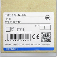 Japan (A)Unused,G7Z-4A-20Z DC24V  パワーリレー ,Relay <OMRON> Other,OMRON