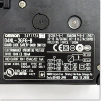 Japan (A)Unused,D4NL-2GFG-B  小形電磁ロック・セーフティドアスイッチ ,Safety (Door / Limit) Switch,OMRON