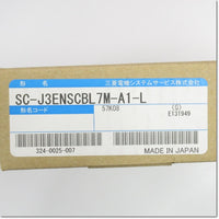 Japan (A)Unused,SC-J3ENSCBL7M-A1-L  エンコーダケーブル モータ負荷側引き出し 7m ,MR Series Peripherals,Other