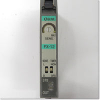 Japan (A)Unused,FX-12  薄型・ボリウム式ファイバセンサ アンプ ,Fiber Optic Sensor Amplifier,SUNX