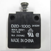 Japan (A)Unused,D2D-1000  ドア用電源スイッチ プランジャ形 1a1b ,Safety (Door / Limit) Switch,OMRON