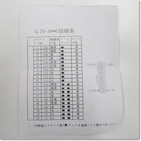 Japan (A)Unused,G79-A200C I/O Relay Terminal,I/O Relay Terminal,OMRON 