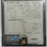 Japan (A)Unused,M8P-K30VR 3P3W 200V 5A 60Hz  電子式表面形電力量計 + 変流器[CW-15LMS 2000/5A]付き ,Electricity Meter,MITSUBISHI