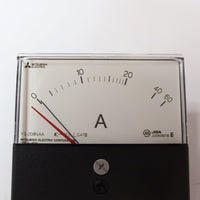 Japan (A)Unused,YS-208NAA 5A 0-20-60A CT 20/5A BR Ammeter,Ammeter,MITSUBISHI 