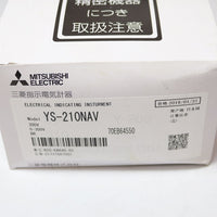 Japan (A)Unused,YS-210NAV 0-300V BR 交流電圧計 ダイレクト計器　赤針付き ,Voltmeter,MITSUBISHI