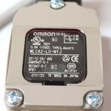 Japan (A)Unused,WLCA2-LD-M1J　2回路リミットスイッチ ローラ・レバー形 ,Limit Switch,OMRON
