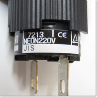 Japan (A)Unused,AH165-ZT RM1  φ16 表示灯 ネオン AC220V ,Indicator <Lamp>,Fuji