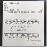 Japan (A)Unused,4256-04-A Japanese equipment AC100-240V ,meter Relay,Tsuruga 