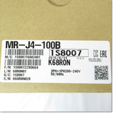 Japan (A)Unused,MR-J4-100B　サーボアンプ AC200V 1.0kW SSCNETⅢ/H対応 ,MR-J4,MITSUBISHI