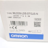 Japan (A)Unused,WLD28-LDS-DTGJS-N  2回路リミットスイッチ スパッタ対策形 プリワイヤコネクタタイプ シール・トップローラ・プランジャ ,Limit Switch,OMRON