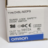 Japan (A)Unused,D4SL-N2DFG  小形電磁ロック・セーフティドアスイッチ DC24V 2NC+2NC ,Safety (Door / Limit) Switch,OMRON