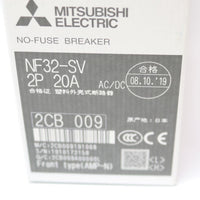 Japan (A)Unused,NF32-SV,2P 20A MCCB 3 Poles,MITSUBISHI 