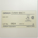 Japan (A)Unused,CV500-BSC11  CPU高機能ユニット ベーシックユニット ,CPU Module,OMRON