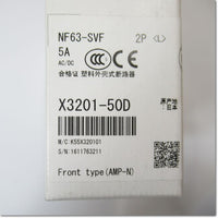 Japan (A)Unused,NF63-SVF,2P 5A　ノーヒューズ遮断器 ,MCCB 2-Pole,MITSUBISHI