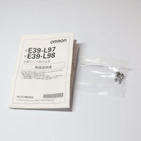 Japan (A)Unused,E39-L98  光電スイッチ取付金具 E3Zシリーズ用 ,Built-in Amplifier Photoelectric Sensor,OMRON