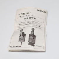 Japan (A)Unused,D4CC-4024 pressure switch,Limit Switch,OMRON 