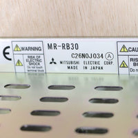 Japan (A)Unused,MR-RB30 回生抵抗器 回生オプション[200 V/100 V用