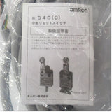 Japan (A)Unused,D4C-3302  小形リミットスイッチ ローラ・プランジャ形 ,Limit Switch,OMRON