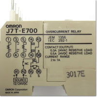 Japan (A)Unused,J7T-E700 2-7A Japanese equipment,Thermal Relay,OMRON 