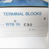 Japan (A)Unused,BTBH15C30  BTB・BTBHシリーズ固定端子台 16Aタイプ 30極 5個入り ,Terminal Blocks,IDEC