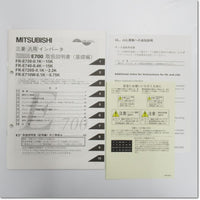 Japan (A)Unused,FR-E720-0.2K　インバータ 三相200V ,MITSUBISHI,MITSUBISHI