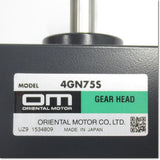 Japan (A)Unused,4GN75S  平行軸ギヤヘッド 取付角80mm 減速比75 ,Reduction Gear (GearHead),ORIENTAL MOTOR