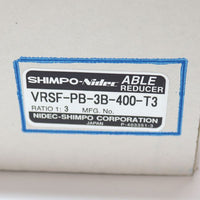 Japan (A)Unused,VRSF-PB-3B-400-T3  エイブル減速機 減速比3　取付角：60mm　軸穴径：14mm ,Reduction Gear (GearHead),NIDEC-SHIMPO