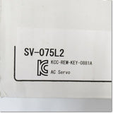 Japan (A)Unused,SV-075L2  サーボアンプ 三相または単相AC200-230V 750W　MECHATROLINK-Ⅱタイプ ,KEYENCE,KEYENCE