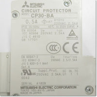 Japan (A)Unused,CP30-BA 3P 1-M 0.5A circuit protector 3-Pole,MITSUBISHI 