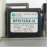 Japan (A)Unused,BFD15SX-U  スイッチング電源 DC15V 7A ,DC15V Output,Other