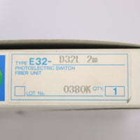 Japan (A)Unused,E32-D32L fiber optic sensor module,OMRON 