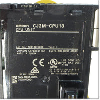 Japan (A)Unused,CJ2M-CPU13  CPUユニット Ver.2.1 ,CPU Module,OMRON