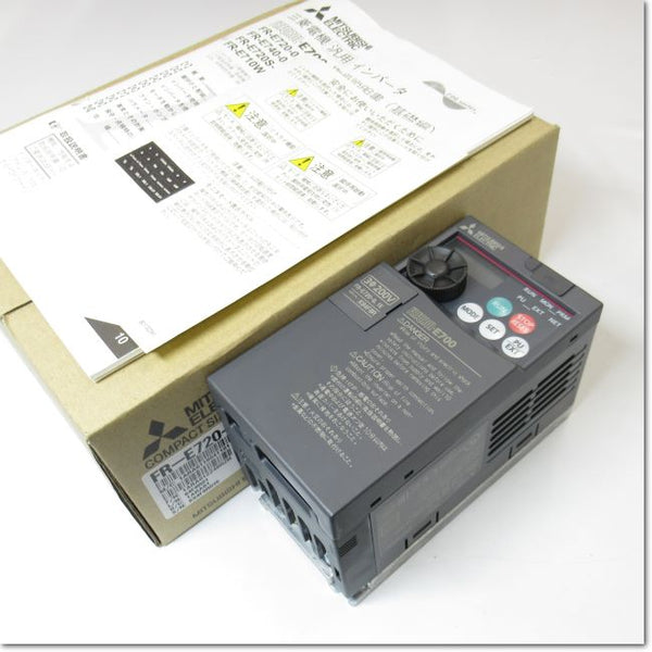 Japan (A)Unused,FR-E720-0.1K  インバータ 三相200V