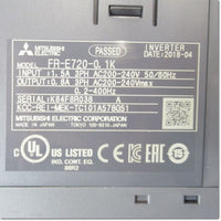 Japan (A)Unused,FR-E720-0.1K  インバータ 三相200V ,MITSUBISHI,MITSUBISHI