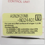 Japan (A)Unused,ASN2K20NB-NO24401　φ30 セレクタスイッチ 鍵操作形 2a 2ノッチ 各位置停止 左抜け ,Selector Switch,IDEC