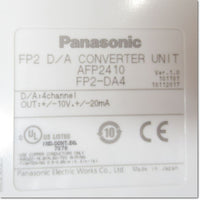 Japan (A)Unused,FP2-DA4 ［AFP2410］ Japanese brand,FP Series,Panasonic 