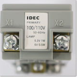 Japan (A)Unused,ALN21611DNW　φ30 照光押ボタンスイッチ 1a1b AC100V ,Illuminated Push Button Switch,IDEC