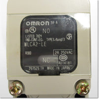 Japan (A)Unused,WLCA2-LE  2回路リミットスイッチ ローラ・レバー形 1a1b ケーブルブッシュ付き ,Limit Switch,OMRON