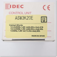 Japan (A)Unused,ASW3K20E  φ22 セレクタスイッチ 鍵操作形 45°2a 3ノッチ 左・右抜け ,Selector Switch,IDEC