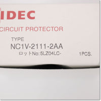 Japan (A)Unused,NC1V-2111-2AA 2P 2A  サーキットプロテクタ 中速形 補助接点付き ,Circuit Protector 2-Pole,IDEC