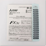 Japan (A)Unused,FX3U-485-BD  RS-485通信用機能拡張ボード ,F Series Other,MITSUBISHI