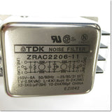 Japan (A)Unused,ZRAC2206-11  AC電源ライン用EMC ノイズフィルタ ,Noise Filter / Surge Suppressor,Other